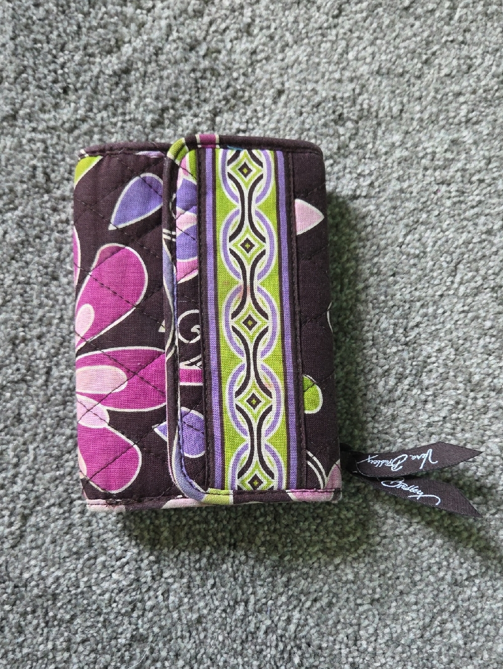 Vera Bradley Quilted Floral Wallet